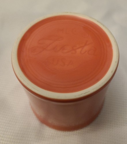 Homer Laughlin Fiesta Ware Fiestaware Flamingo Tom & Jerry Handle Mug - Picture 11 of 11