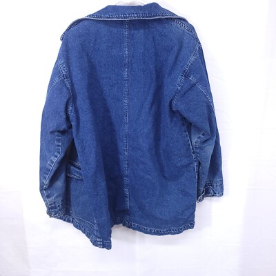 St Johns Bay Vintage Jean Jacket Zip Button Blue Size M | eBay