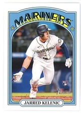 2021 Topps Heritage JARRED KELENIC Image Variation RC Rookie SP #584 Braves