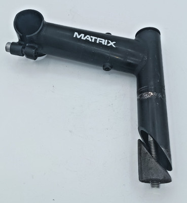 Matrix Quill Stem 25.4mm (1-1/8  Threaded) x 25.4 Bar Clamp   120mm Reach