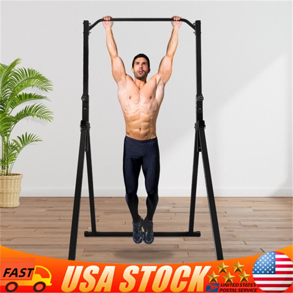 Pull Up Bar Power Tower Dip Station for Home Gym Workout Adj