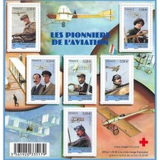France feuillet F 4504 Les pionnier de l'aviation Neuf** 2010