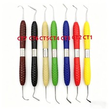 Dental Composite Resin Filling Spatulas Aesthetic Restoration Instrument CT1-CT7