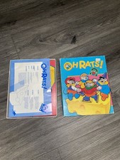 Vintage 1988 OH RATS! Discovery Toys Rare Educational Puzzle Board Game Complete