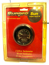 Sunpro Super Tach Ii Tachometer Cp7906 2-58 66mm Rpm Gauge New Sealed - Nos