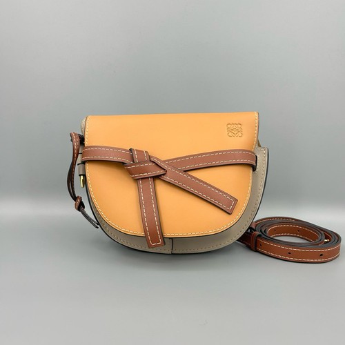 Loewe Gate Bow Bag Soft Calfskin Handheld Shoulder - Very Good #B1FKJS