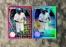 Quincy Hamilton 2021 Prizm Draft Picks Pink Velocity Silver Holo Prizm Parallel