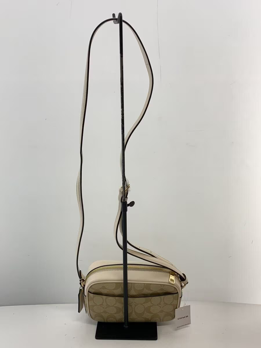 COACH Jamie Signature Shoulder Bag in PVC with Beige Print (CQ874) thumbnail 3