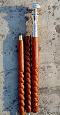 Vintage Wooden Hammer Twisted Design Rustic Tool Collectible Stick Handle Gift