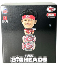 Patrick Mahomes Kansas City Chiefs Super Bowl LVIII Champs Bighead Bobblehead