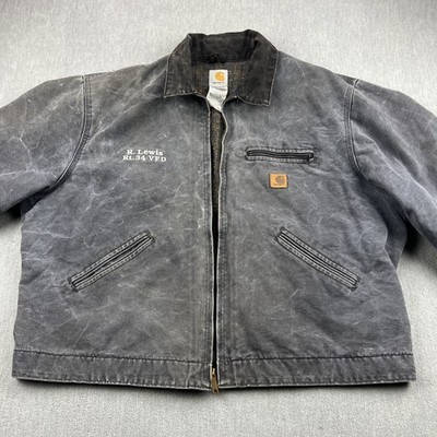 Vintage Carhartt Detroit Jacket Mens XXL J97 PTL Lightning Bolt Vintage Carhartt Detroit Jacket Mens XXL J97 PTL Lightning Bolt