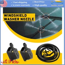 For 2011-2016 Ford F250 F350 F450 F550 Windshield Washer Hose And Nozzle 2M USA