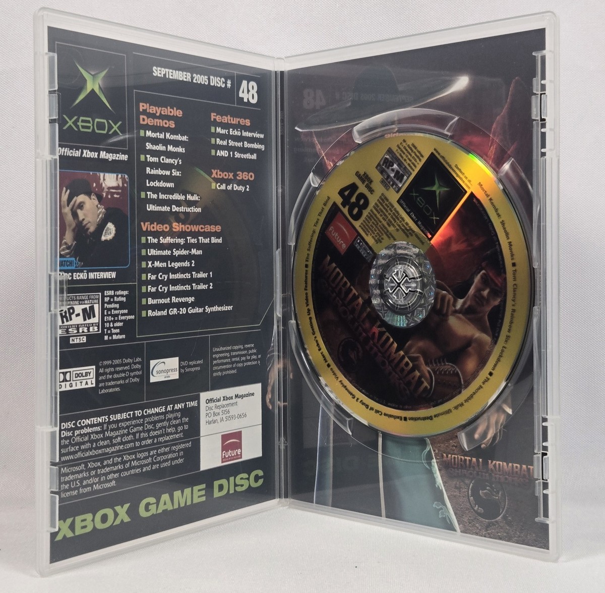 Xbox ソフト 6 Official Xbox Magazine (OXM) Demo Disc Lot – Original Xbox