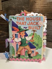 Handmade Junk Journal Vintage Style Child  s Scrapbook Full Of Extra  s