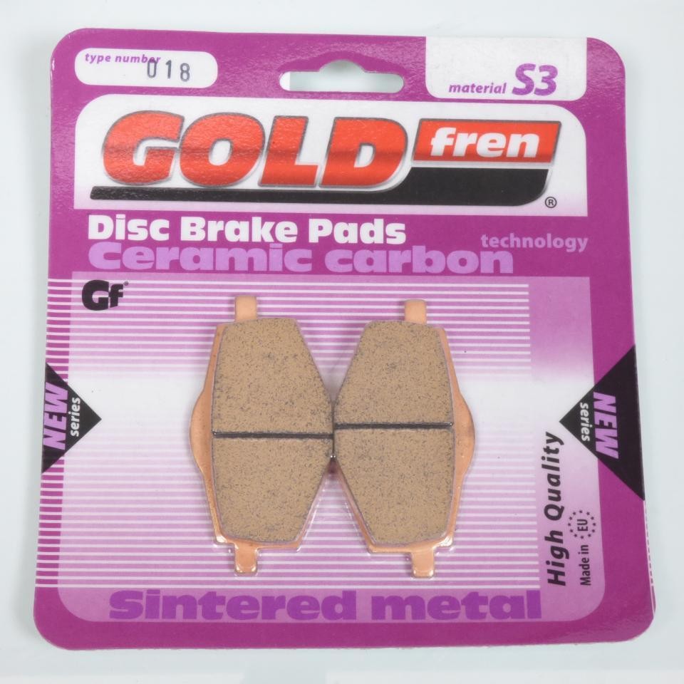 Plaquette Gold Fren pour Quad CF Moto 150 TSI en rando boueuse