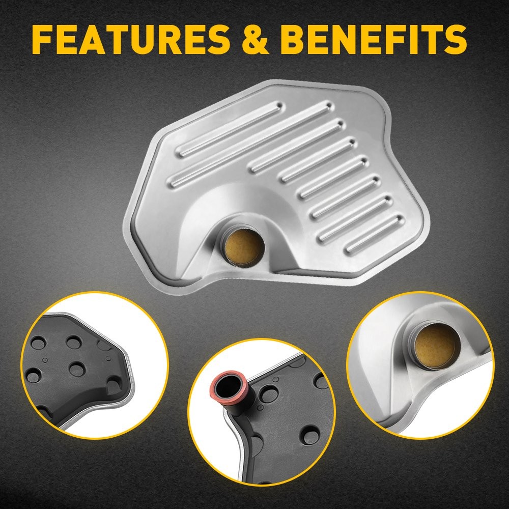 Auto Transmission Filter & Oil Pan Gasket For MERCURY COUGAR 1996-1997 TF128 thumbnail 8