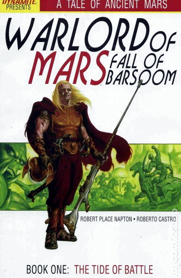 Warlord of Mars Fall of Barsoom 1A FN 2011 Stock Image