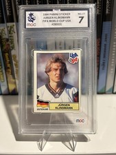 1994 Panini USA '94 World Cup Album Stickers Jurgen Klinsmann #183 MGC 7 Graded
