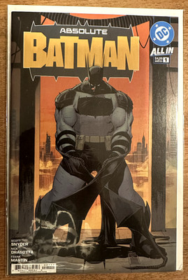 Absolute Batman 1 2 3 4 5 | 1st print Cover A | Snyder Dragotta DC ALL IN Comics