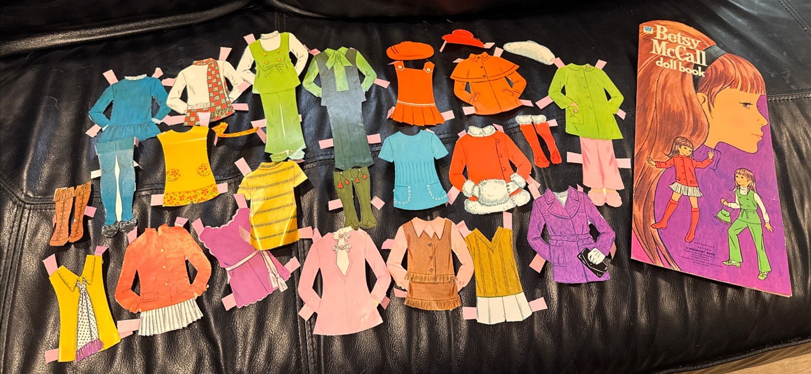 Betsy McCall Paper Doll Book Vintage 1971 Whitman