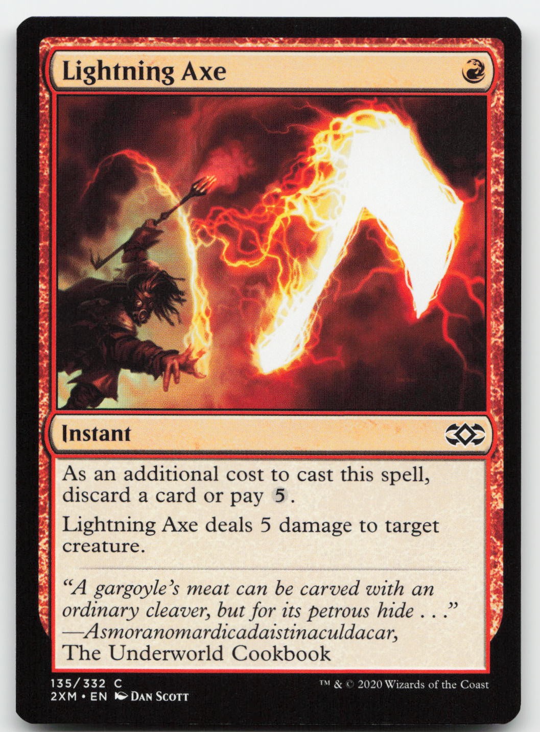 Lightning Axe #135 (NM) Double Masters 2XM Magic MTG