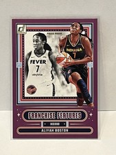 2025 Panini Donruss WNBA Franchise Features Press Proof Purple Aliyah Boston #12