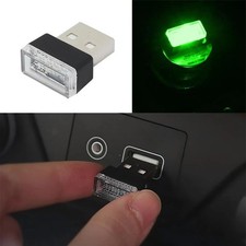 Green Usb Led Car Interior Atmosphere Light Ambient Neon Mood Lamp Green Usb Led Car Interior Atmosphere Light Ambient Neon Mood Lamp