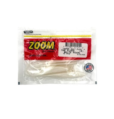 Zoom Super Salt Plus - The Fluke - White Pearl 10pk - TOTAL OF 2 PACKS!!