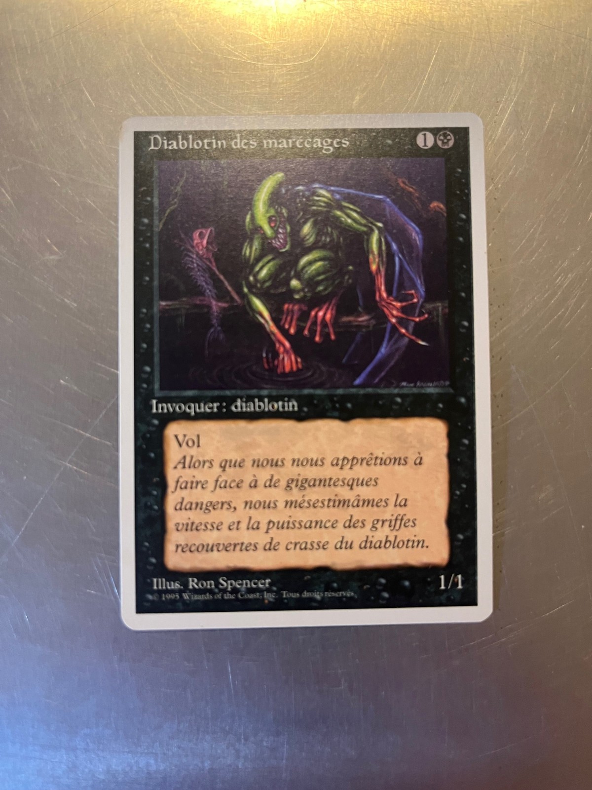 Bog Imp, Foreign 4th Edition Magic Cards, LP, COMBINED SHIPPING