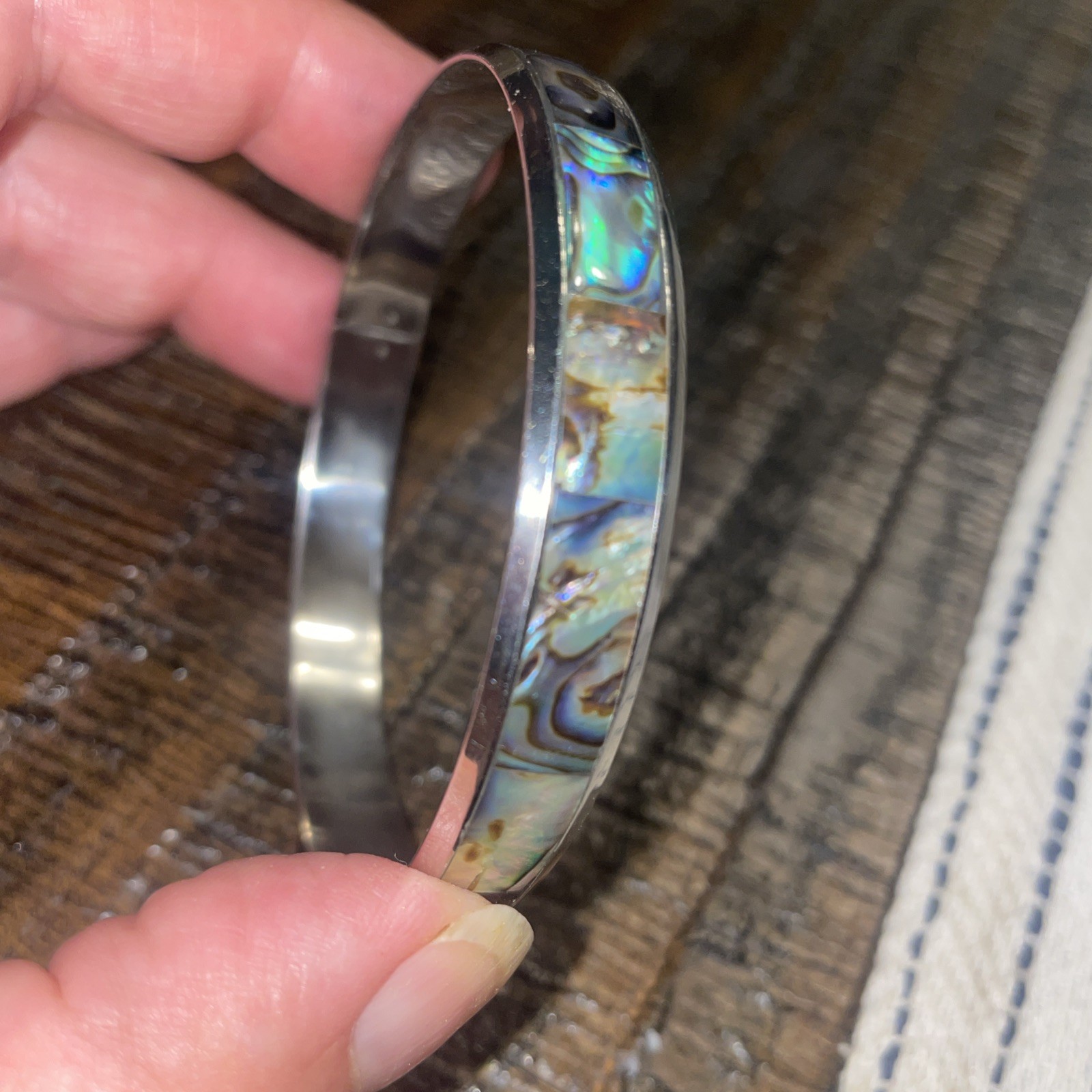 Abalone Bangle - image 3
