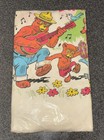 vtg Smokey The Bear Happy Birthday? paper table cover W/Tags! Sealed/New! 54x96 — photo 1