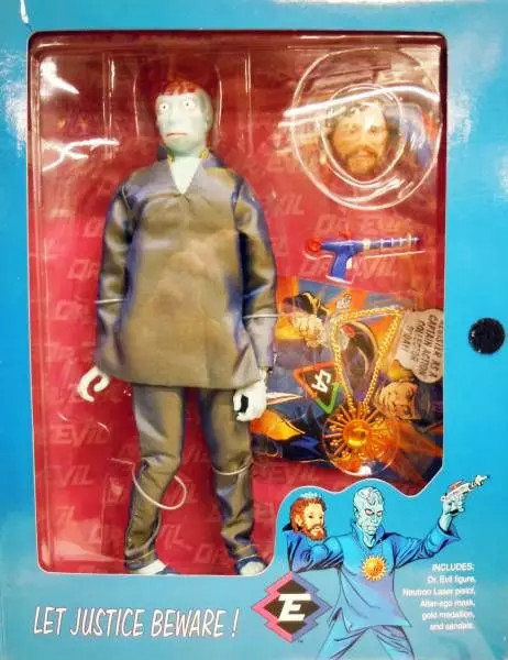 Dr. Evil Captain Action Playing Mantis avec costume tissu et articulations - 3