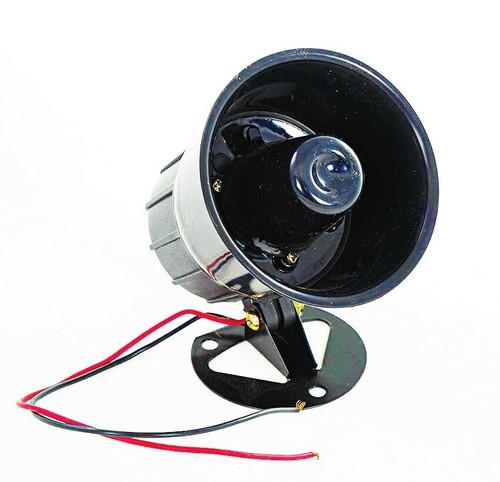 Avvisatore Acustico Per Auto 12V 100W 125dB: Sirena Multisuono 5 Effetti, Allarme Megafono Con Altoparlante, Per Auto, Moto E Veicoli – Kit Completo
