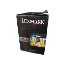Lexmark Toner Cartridge Cyan XS796  24B5832 NEW OPEN BOX SEALED BAG