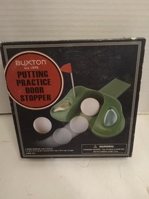 Buxton Putting Practice Door Stopper Green Tray In Box Practice Your Putts Golf