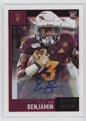2020 Score Rookies Signatures Eno Benjamin #380 Rookie Auto RC 10k8