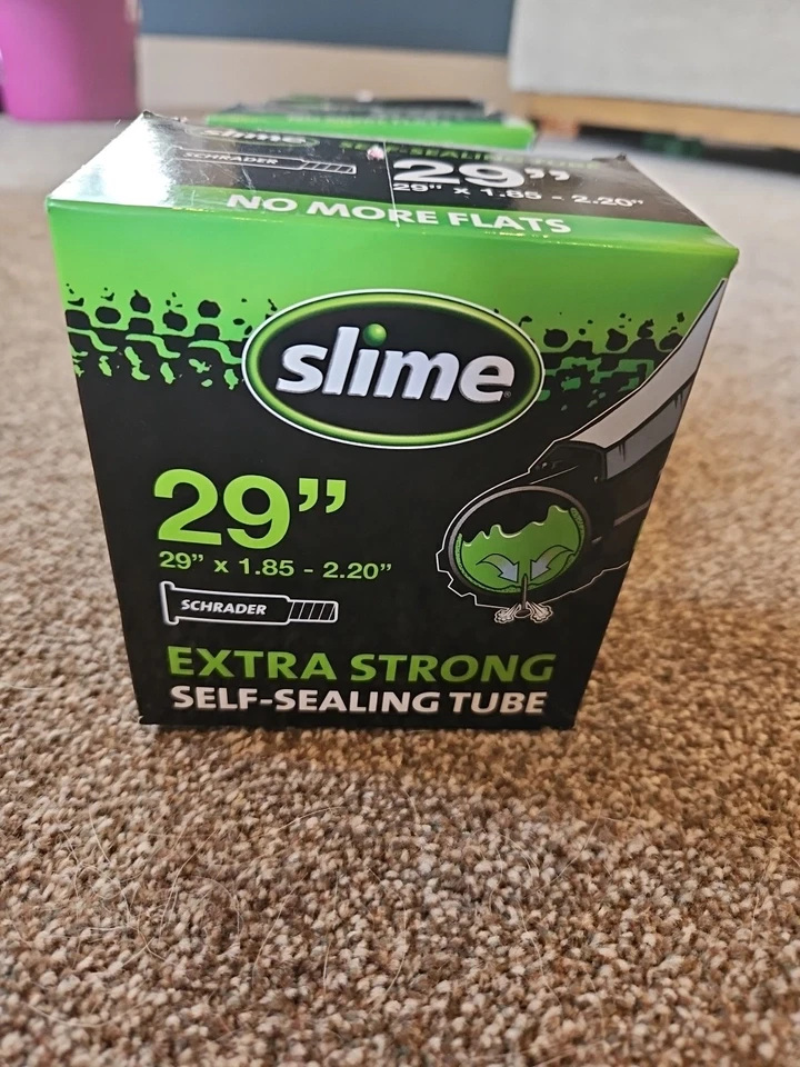 29" Slime Inner Tube Schrader Extra Strong Self-Sealing TUBE 5 Pack BUNDLE - Image 2 of 4