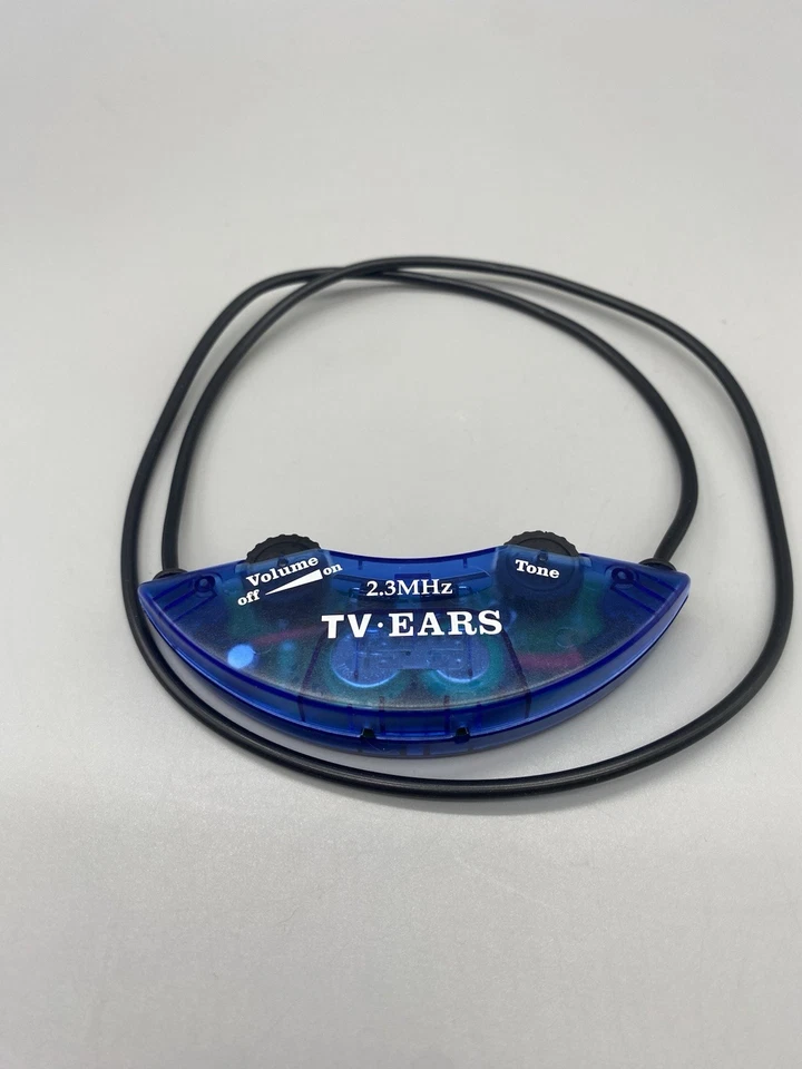 Fones de ouvido TV Ears 2.3MHz com unidade base de carregamento - NÃO TOTALMENTE TESTADO - #11351 - Imagem 2 de 4