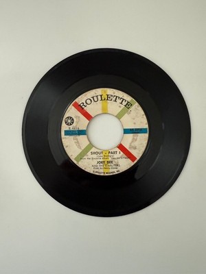 Joey Dee & Starliters   Shout 7'' Single 1962 Roulette R&B Soul Rock 45 RPM