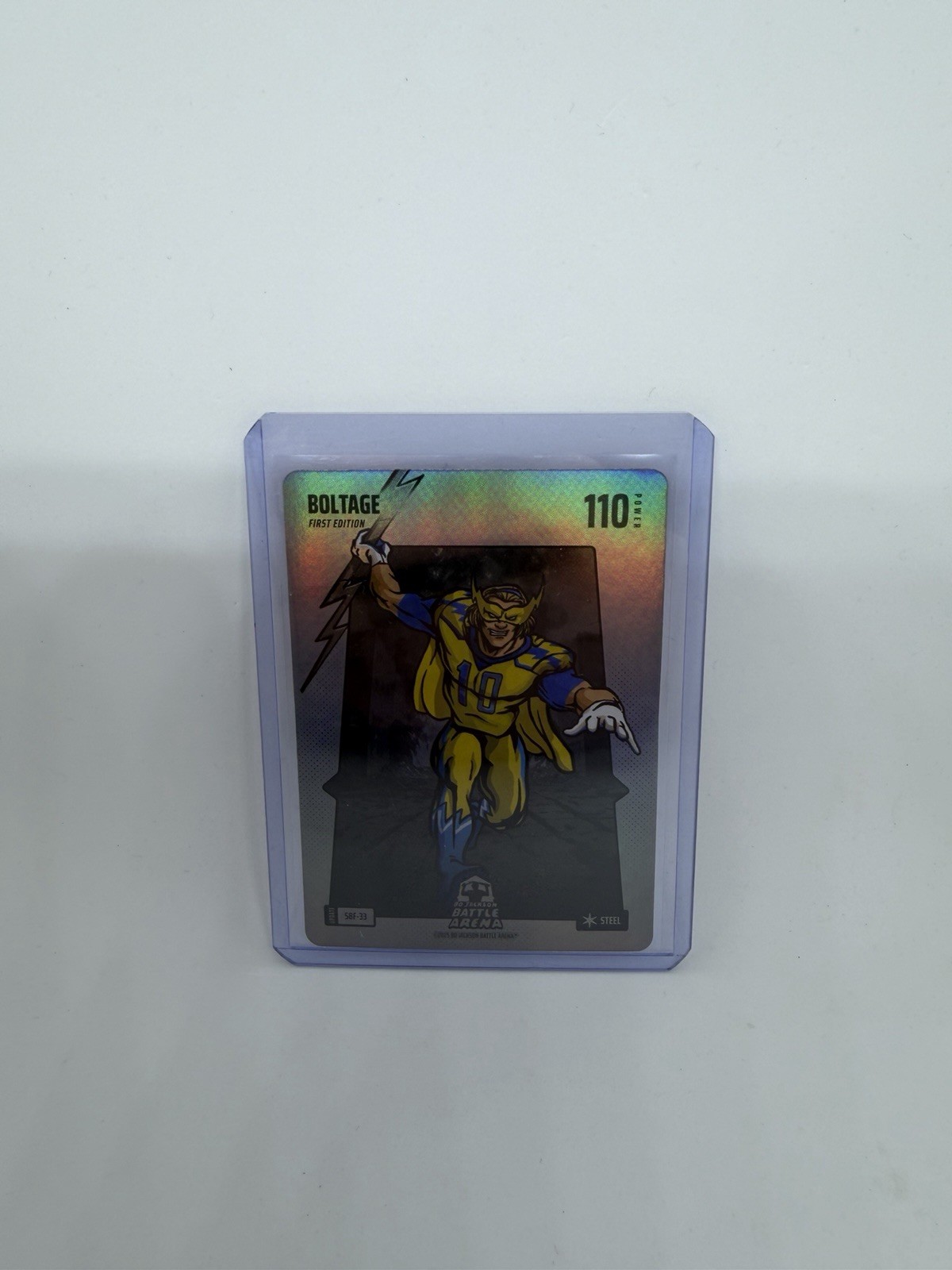 Bo Jackson Battle Arena Silver Steel Battlefoil SBF-33 Boltage Justin Herbert