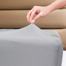 Fitted Sheet- Full Fitted Sheet Only No Flat Sheet or Pillow Shams ,4 Way Stret