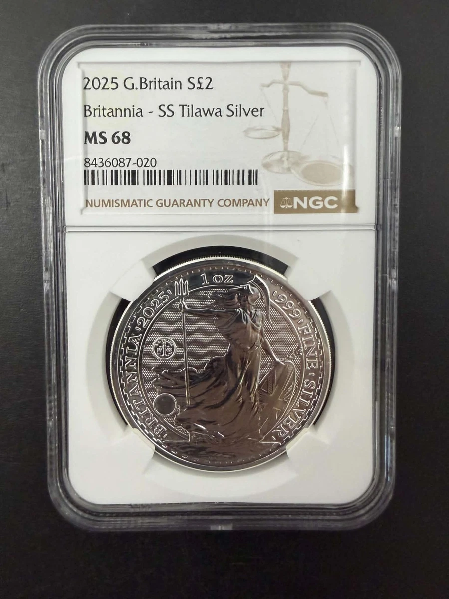 UK Britannia MS 69 NGC Certified Silver Bullion Coins for sale | eBay