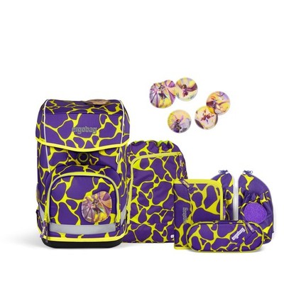 Ergobag Schulranzen-Set Cubo Light SuBärkraft 6-teilig