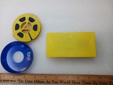 Vintage color Slides Yellow Storage Box Tecnicolor Film 1969 Lot