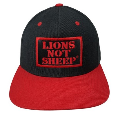 Lions Not Sheep Snapback Cap Multi One Size Embroidered The Classics Yupoong