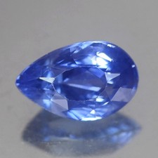 1.08CT RAVISHING VVS PEAR HEATED ONLY BLUE CEYLON SAPPHIRE NATURAL