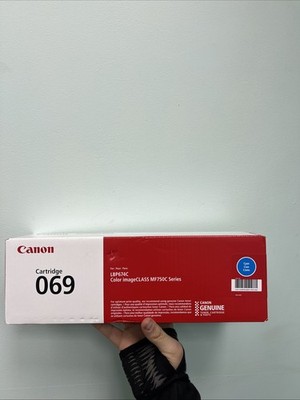 Canon 069 Cyan Toner Cartridge Genuine OEM  NEW 