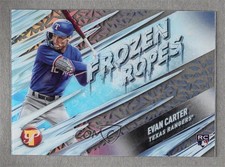 2024 Topps Pristine Frozen Ropes Evan Carter #FR-18 uk2