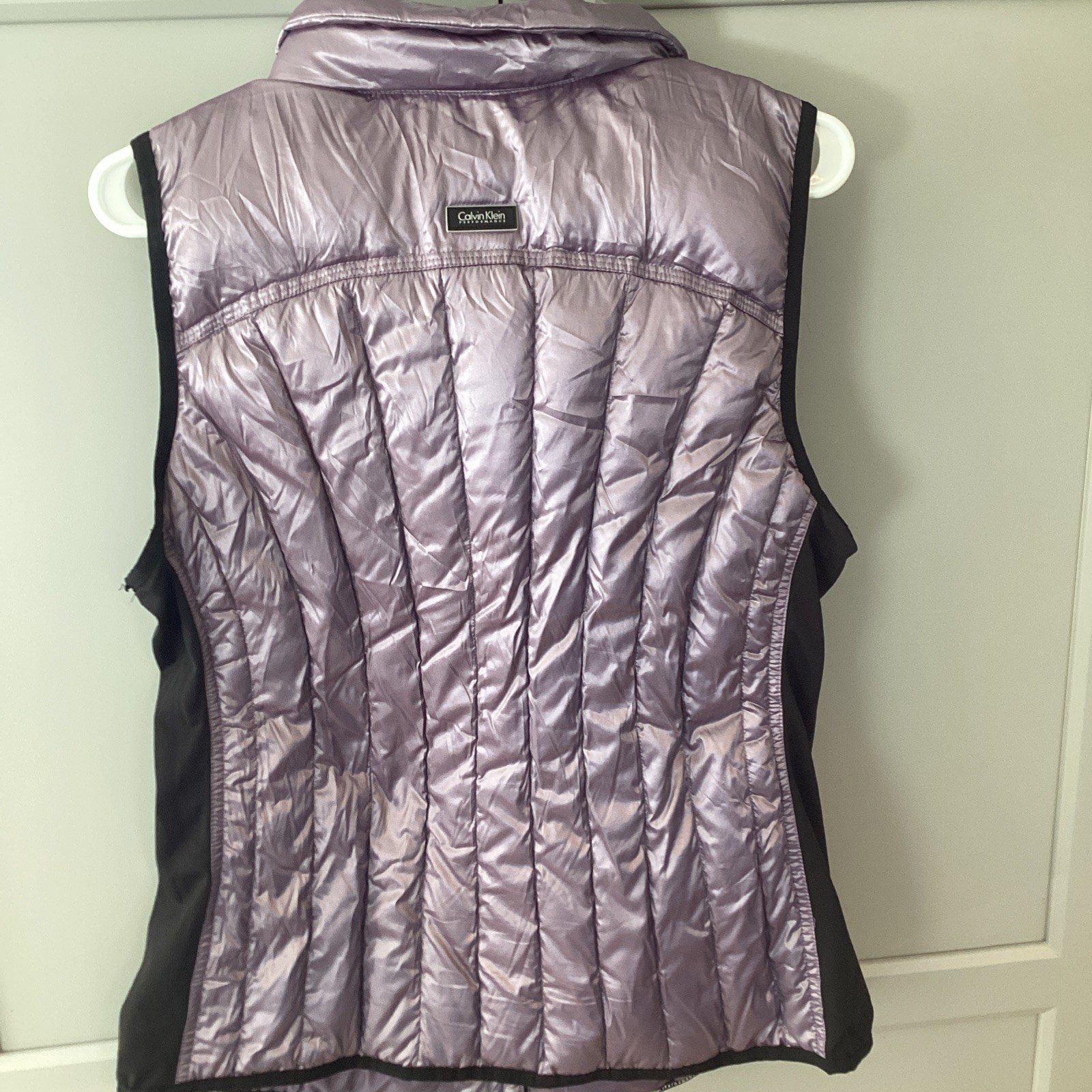 Calvin Klein Performance  Poly Down Sleeveless Zi… - image 3