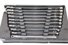 Matco Extra Long Flex Head Ratcheting Metric Wrench Set 10mm-19mm Srfbzlm102ta Matco Extra Long Flex Head Ratcheting Metric Wrench Set 10mm-19mm Srfbzlm102ta